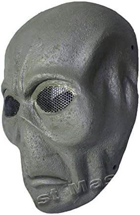 YIDUO(TM) Wire Mesh aliens Full Face Protection Paintball Mask Protective Gear War Game Fiberglass masks Halloween Costume BB Gun