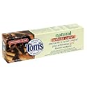 Tom's of Maine Natural Whole Care Anticavity & Tartar Control Plus Whitening Gel Fluoride Toothpaste, Cinnamon-Clove, 5.5-Ounce Tubes (Pack of 6)