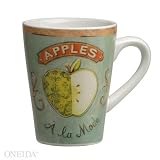 Oneida A La Mode Mug Apple, 13oz Dinnerware