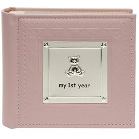 Photo Album - My First Year Pink Baby Girl Photo Album