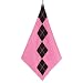 Golf Gift Ideas
Beejo's Hot Pink Argyle Terry Microfiber Golf Towel Women's Golf Gift Ideas