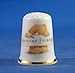 Porcelain China Collectable Thimble - Forever Friends -- Free Gift Box