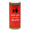 Great Lakes Unflavored Gelatin, Kosher, 16-Ounce Can (Pack of 2)