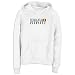 Sweatshirt Woman White Elegant Flag 