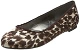 Cri de Coeur Women's Animal Satin Ballet Flat - Womens Shoes