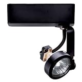 Juno Lighting R731BL Trac-Lites Gimbal Low Voltage MR16 Lamp Holder with 12V Electronic Transformer - Black