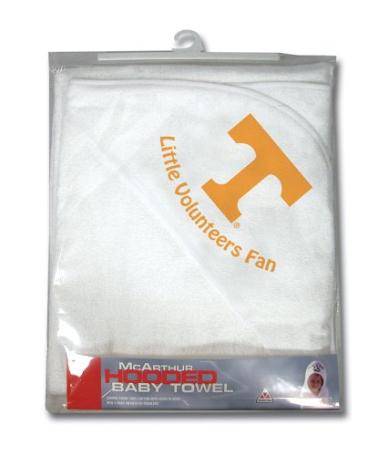 Tennessee Volunteers Hooded Baby Towel (White)