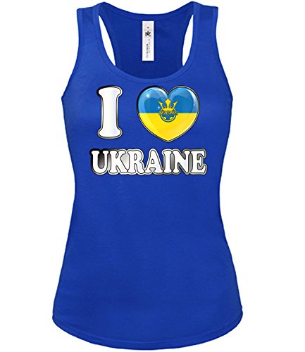 FUSSBALL – I LOVE UKRAINE FANSHIRT 5010(TT-F-B) Gr. XL