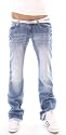 Damen Baggy Jeans Boyfriend Damenjeans Gr.34/XS 36/S 38/M 40/L 42/XL h&uuml;ftige Baggyjeans H&uuml;ftjeans