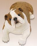 Bulldog Puppy Life Size K-9 Kreations Statue (Brindle)