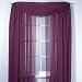 Elegance Sheer Voile Purple 84 Inch Panel