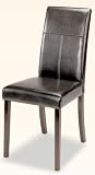 Review AtHomeMart  / Set of 2 Bycast Vinyl Parson Dining Chairs