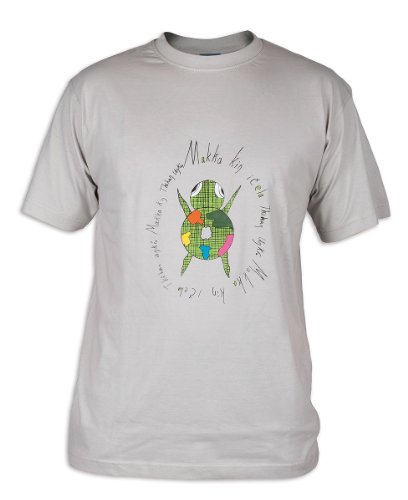 Tatonka Herren T-Shirt Makha, silver grey, L, C162_734