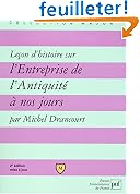 Le�on d'histoire sur l'entreprise de l'Antiquit� � nos jours