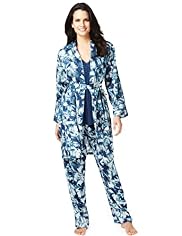 Per Una Floral Wrap Dressing Gown