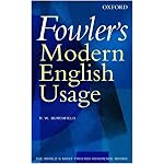 Fowler's Modern English Usage book cover
