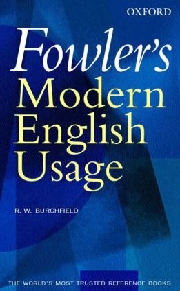 City Travel Guides Discounted  Books : Fowler's Modern English Usage