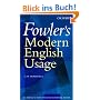 Fowler's Modern English Usage