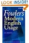 Fowler's Modern English Usage