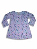 So Fun - Toddler Girls Long Sleeved Knit Dress, Lt. Blue, Multi