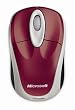 Microsoft Wireless Notebook Optical Mouse 3000 - Pomegranate Red