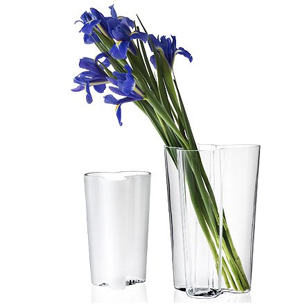 Aalto Vase Finlandia, klar 251mm