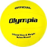 Budget Volleyballs Olympia Soft-Touch Rubber, Yellow