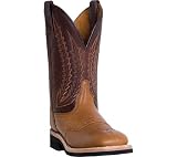 Laredo Women's Stockaman 10" Saddle Crepe Boots