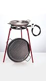 from Vaello Campos Vaello Campos 38cm Carbon Steel Pan / Medium Gas Ring / Sety of 3 Legs