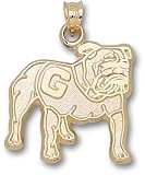 Georgia Bulldogs Full Body Bulldog Pendant - 14KT Gold Jewelry
