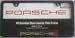 Porsche License Plate Frame