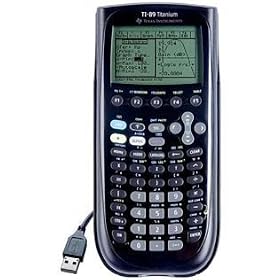 Texas Instruments TI-89 Titanium Graphing Calculator - Battery Powered - 1 x 3.5 x 7.33 - Black by 