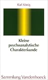 Produkt-Bild: Kleine psychoanalytische Charakterkunde (Sammlung Vandenhoeck)