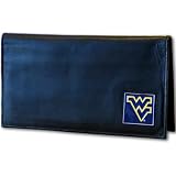 West Virginia Mountaineers Deluxe Leather Checkbook Cover