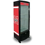Nebraska Cornhuskers 11 ft Glass Door Refrigerator from Scoolers