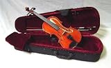 Crystalcello MA500 Oil Varnished Flamed 12 inch Orchestra Viola with Case + Bow + Rosin