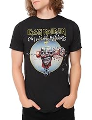 Apparel: Iron Maiden Can I Play With Madness Slim-Fit T-Shirt 2XL Size : XX-Large - Hot Topic