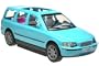 Barbie Happy Family Volvo V70 Station Wagon