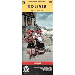 Carte routi�re : Bolivie