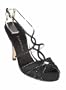 CAPARROS Duran Black Sandals Shoes Womens Size 9