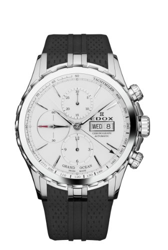 Edox Men's 01113 3 AIN Grand Ocean Automatic Chrono Tachymeter Day-date Watch