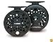 Fly Logic Premium Series Fly Fishing Fly Reel FLP890/C 8 - 9 - 10 Line Weight Aluminum Disc Drag Flyreel With Pouch | Charcoal Color