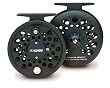 Fly Logic Premium Series Fly Fishing Fly Reel FLP890/C 8 - 9 - 10 Line Weight Aluminum Disc Drag Flyreel | Charcoal Color Made In USA