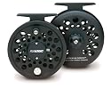 Fly Logic Premium Series Fly Fishing Fly Reel FLP890/C 8 - 9 - 10 Line Weight Aluminum Disc Drag Flyreel With Pouch - Charcoal Color | FREE SHIPPING
