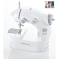 Portable Mini 2-speed Sewing Machine with 100 Piece Kit