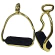 STIRRUP DOUBLE SAFETY SB 4 3/4" W/CROSS LOOP