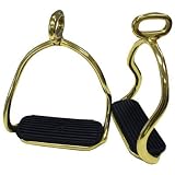 Double Safety Brass Irons with Cross Loop - 4 3/4