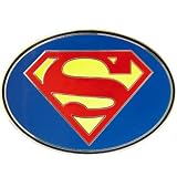 Body Candy - Licensed SUPERMAN Classic LOGO Belt Buckle