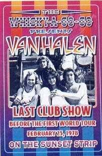 Van Halen, 1978: Whisky-a-Go-Go, Los Ang - Artist: Dennis Loren - Art Print Poster Size: 13.50 by 19.50 inches
