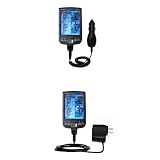 Essential Kit for the Asus MyPal A730 - includes Car and Wall Charger with Rapid Charge Technology - Gomadic Brand w/ TipExchange Technology
